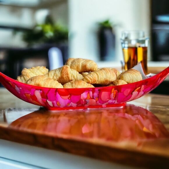 HANDCRAFTED Porcelain Serving Bowl/Platter - Picture 6 of 13